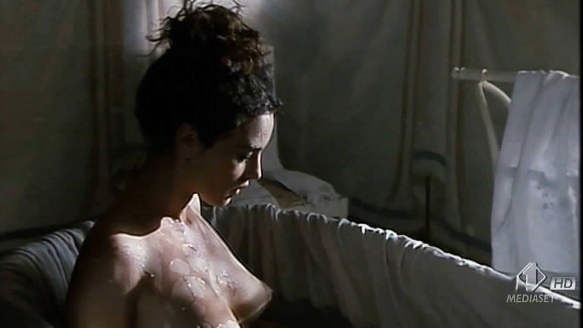 Monica Bellucci young topless