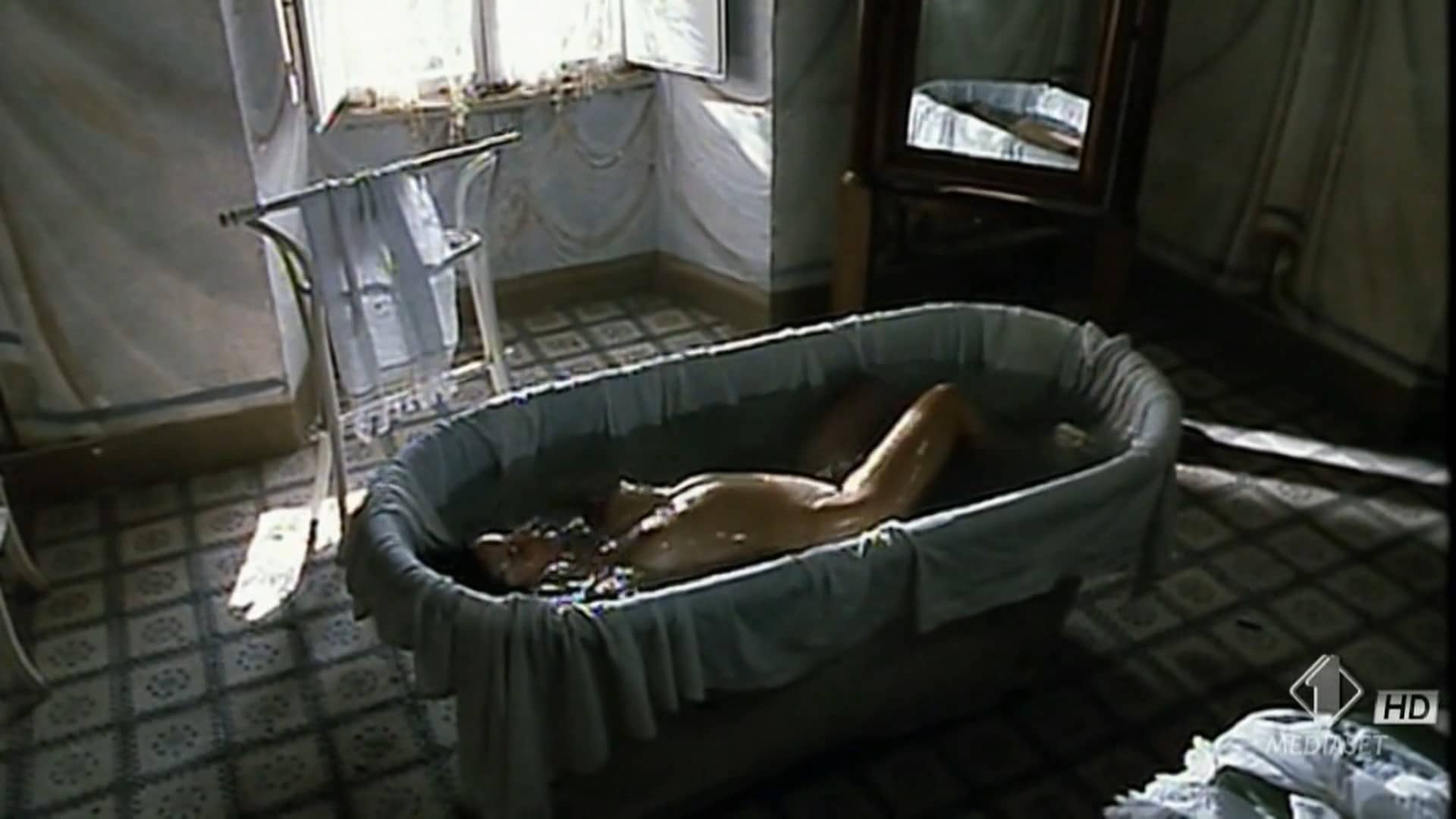 Monica Bellucci bathtub