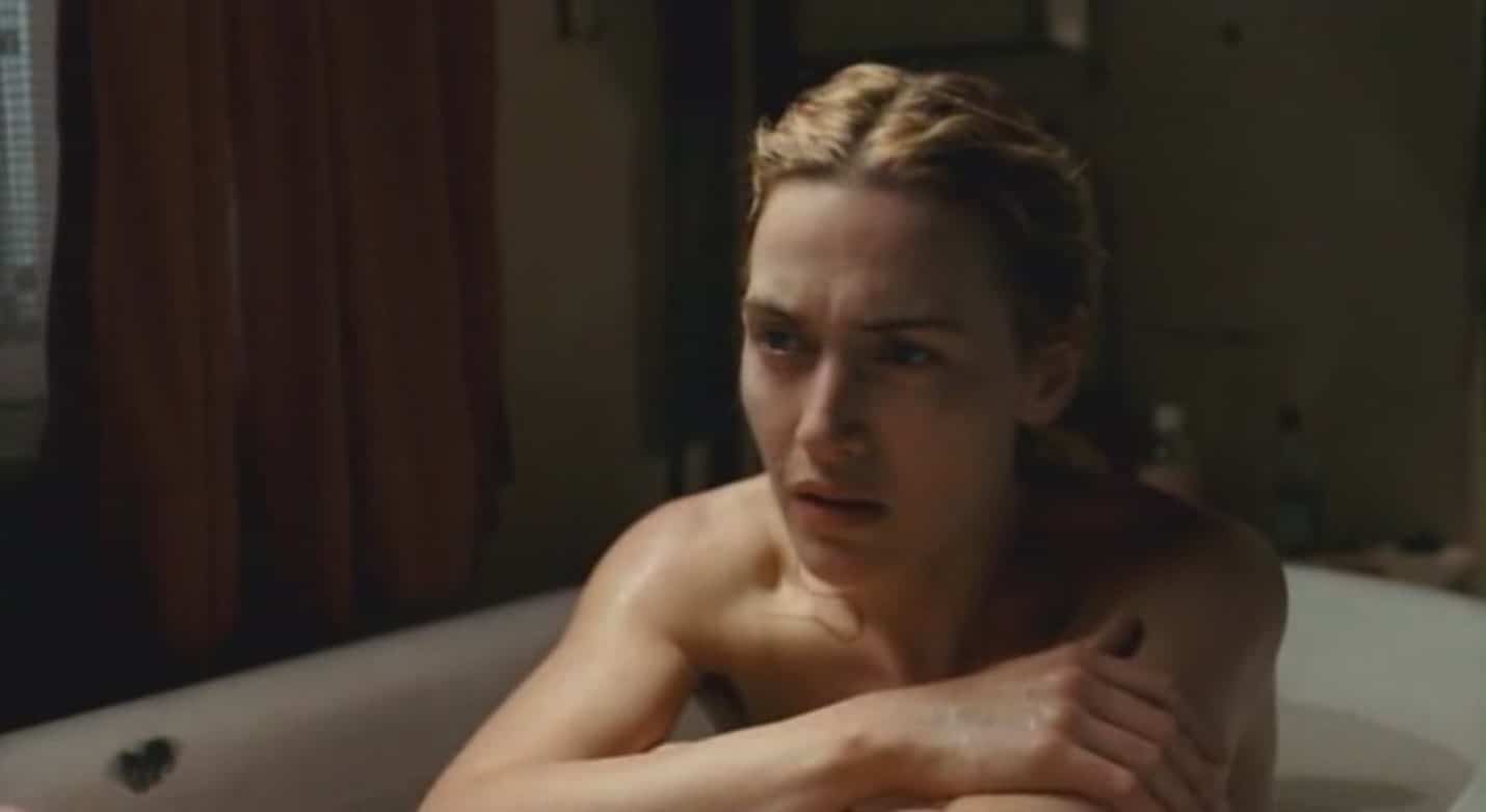 Kate Winslet in a bath