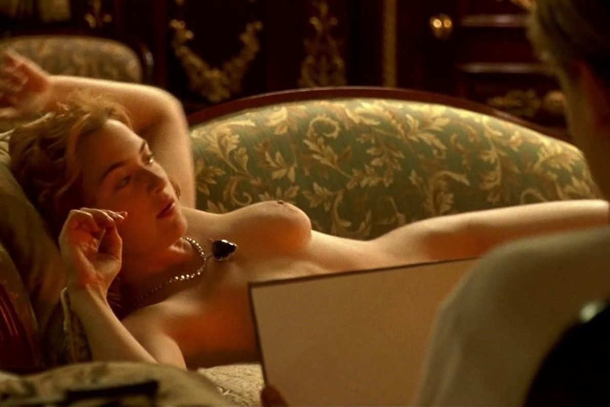 Kate Winslet famous scene with Leonardo DiCaprio