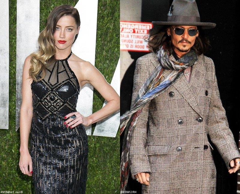 Johnny Depp and Amber Heard Spotted Holding Hands at Rolling Stones Concert
