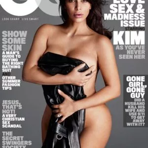 Kim Kardashian revealing GQ images (3)