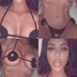 Kim Kardashian naughty pic