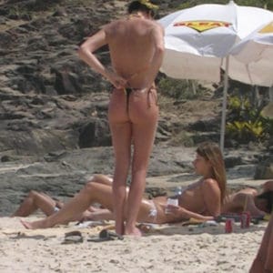 Charlize Theron ass at the beach (2)