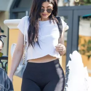 Kylie Jenner meaty pussy lips