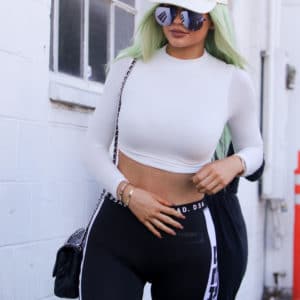 Kylie Jenner pussy lips see-through