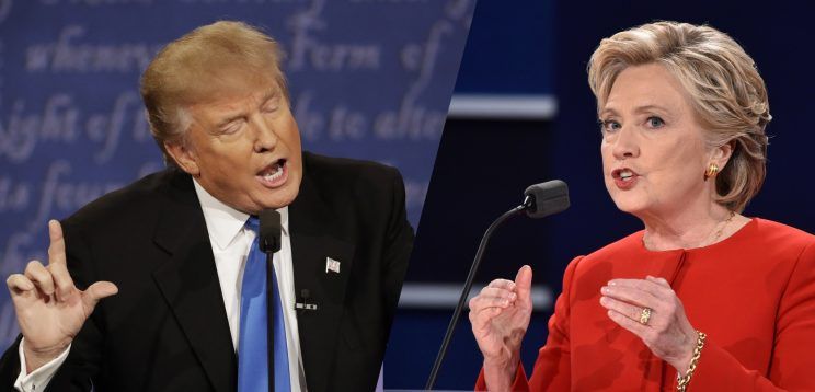 The Hillary Clinton And Donald Trump Debate