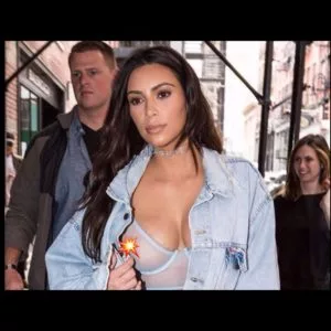 Kim Kardashian Nipples In See Through Tops (Full Collection)