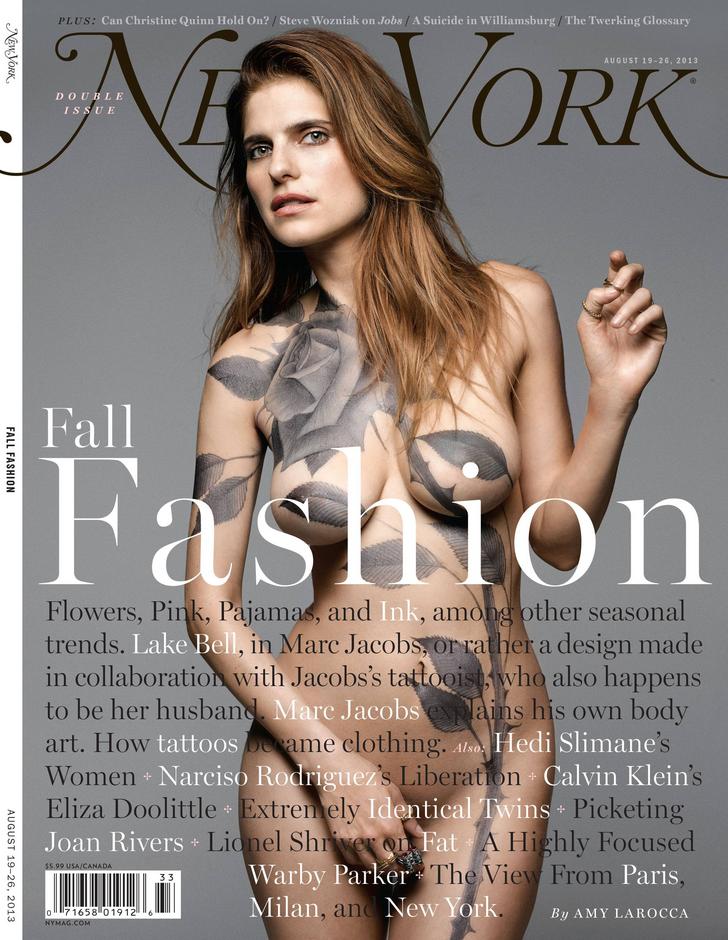Lake Bell stripped down for magazine cover