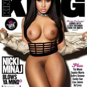 Topless Nicki Minaj King Magazine Pic
