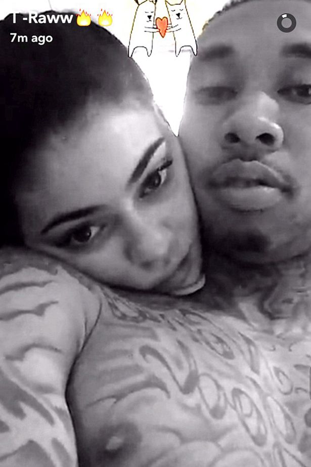 Kylie Jenner sex tape teaser with Tyga snapchat naked