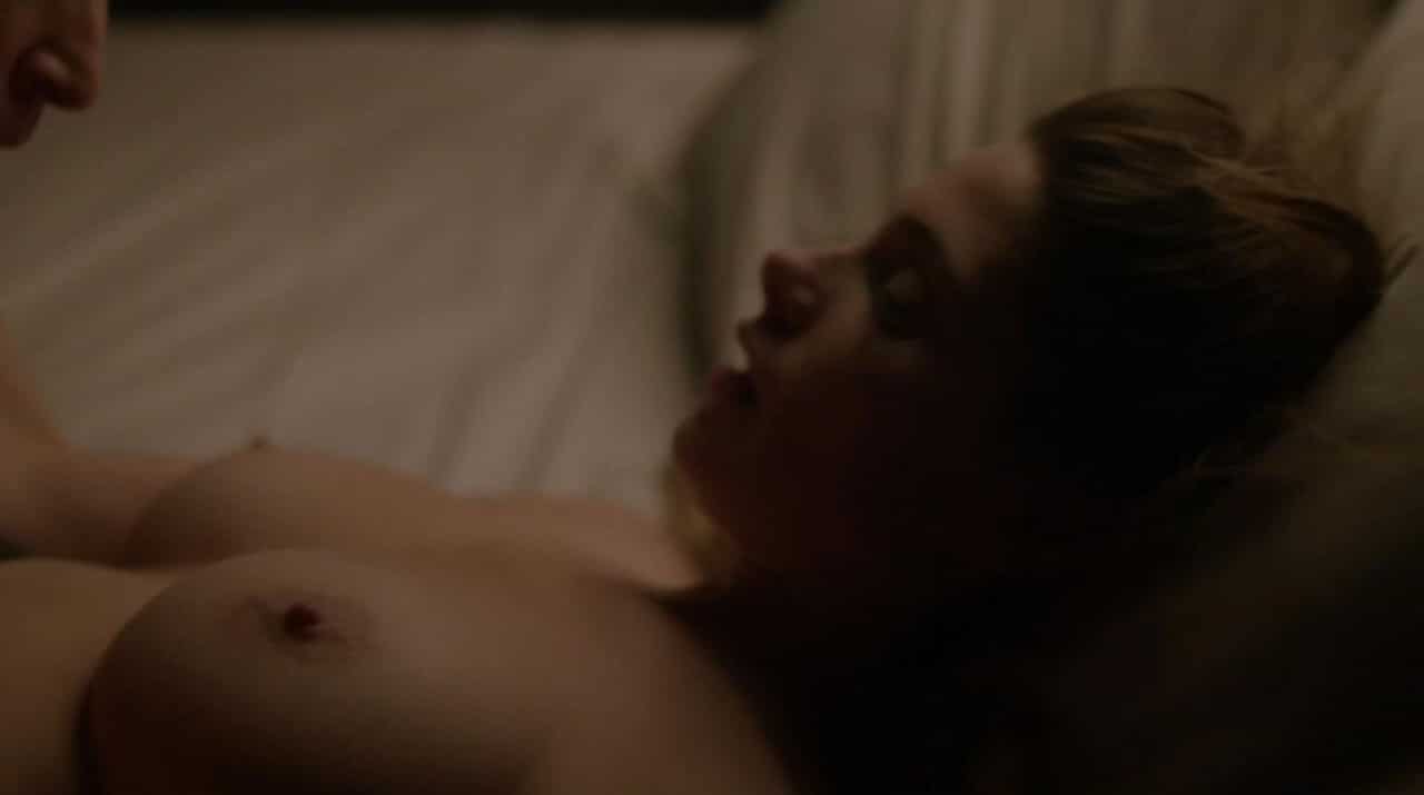 brunette ashley greene's perfect titties exposed in a sex scene