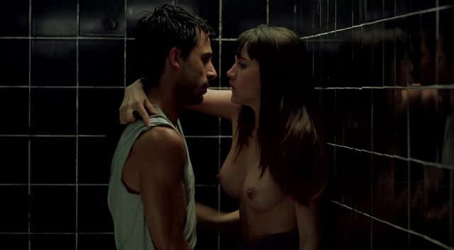 sex scene of ana de armas in film with nipples showing