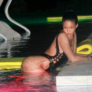Rihanna hot boobs