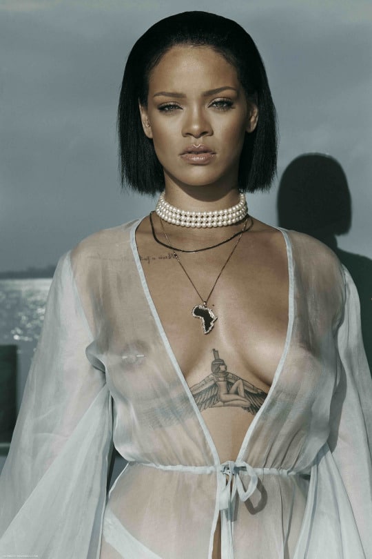 Rihanna hot boobs