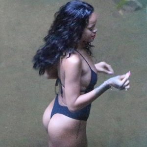Rihanna pussy showing