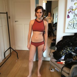 Emma Watson posing nude