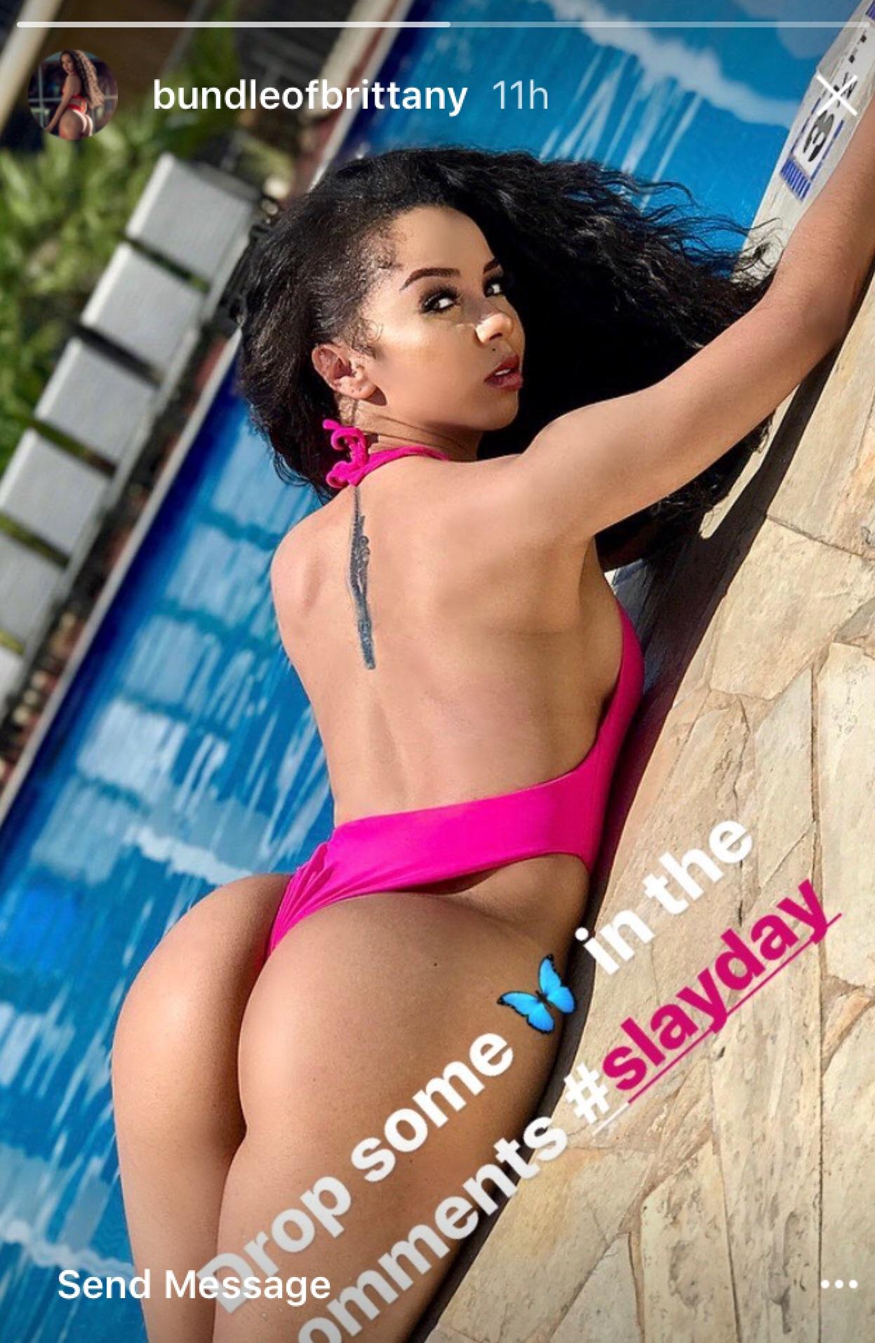 Brittany Renner ass