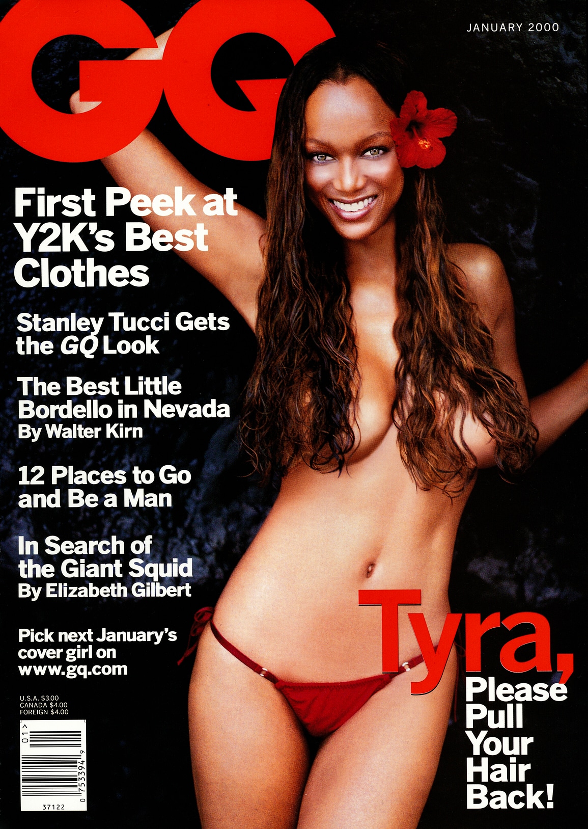 Tyra Banks topless