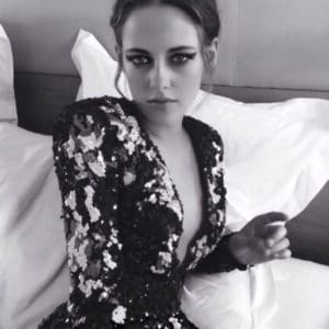 Kristen Stewart model black and white
