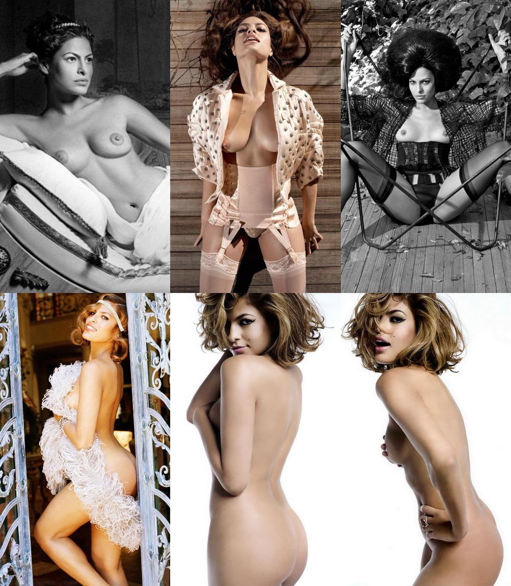 Eva Mendes nude boobs