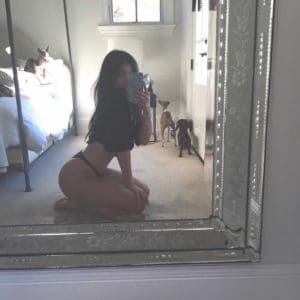 Kylie Jenner undressed